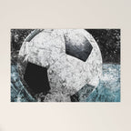 Modern soccer version 1 Welcome Mat Gallery Image 1