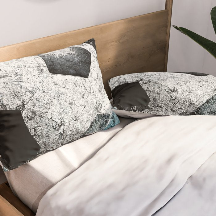 Modern soccer version 1 Pillow Sham Gallery Image 2