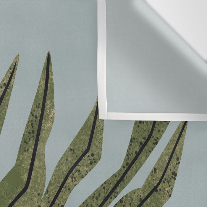 Reaching Tulips (Pale Blue) Wall Tapestry Gallery Image 3