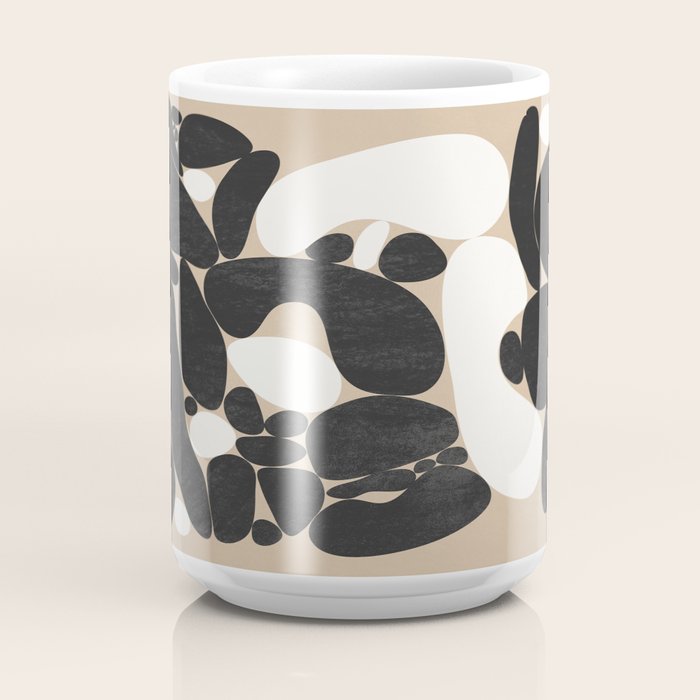 Abstract Pebbles Coffee Mug Gallery Image 4