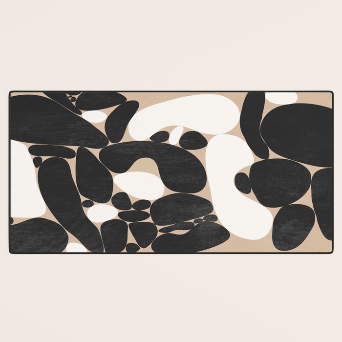 Abstract Pebbles Desk Mat Gallery Image 3