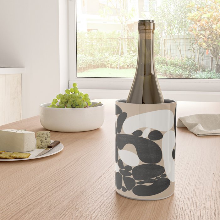 Abstract Pebbles Wine Chiller Gallery Image 4