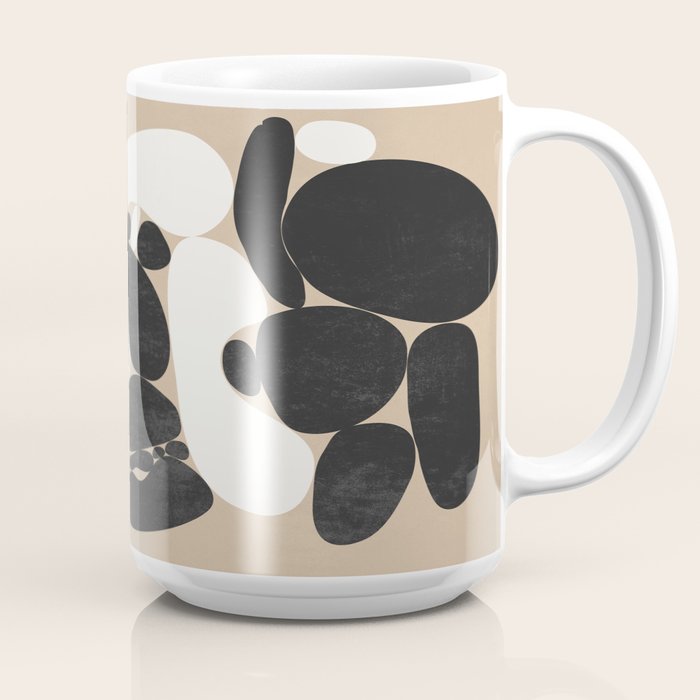 Abstract Pebbles Coffee Mug Gallery Image 2