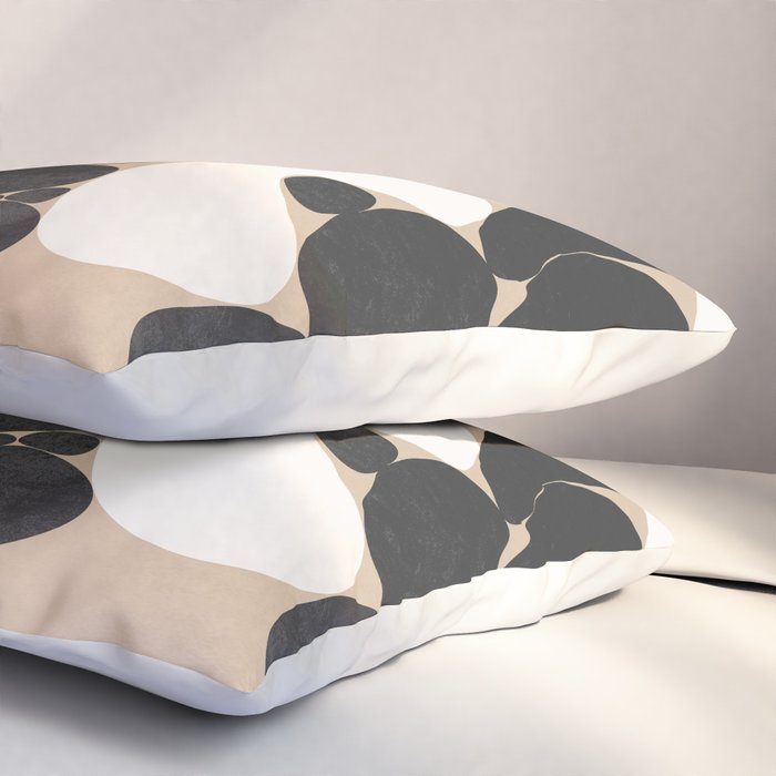 Abstract Pebbles Pillow Sham Gallery Image 3