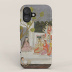 Fortune Teller Indian Painted Illustration iPhone Case Gallery Image 1