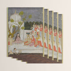 Fortune Teller Indian Painted Illustration Wrapping Paper Gallery Image 3