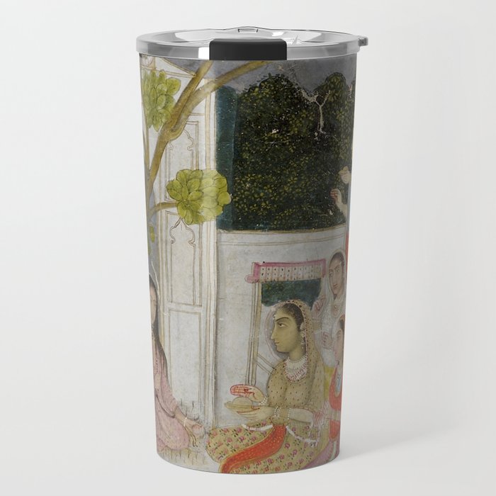Fortune Teller Indian Painted Illustration Travel Mug Gallery Image 1