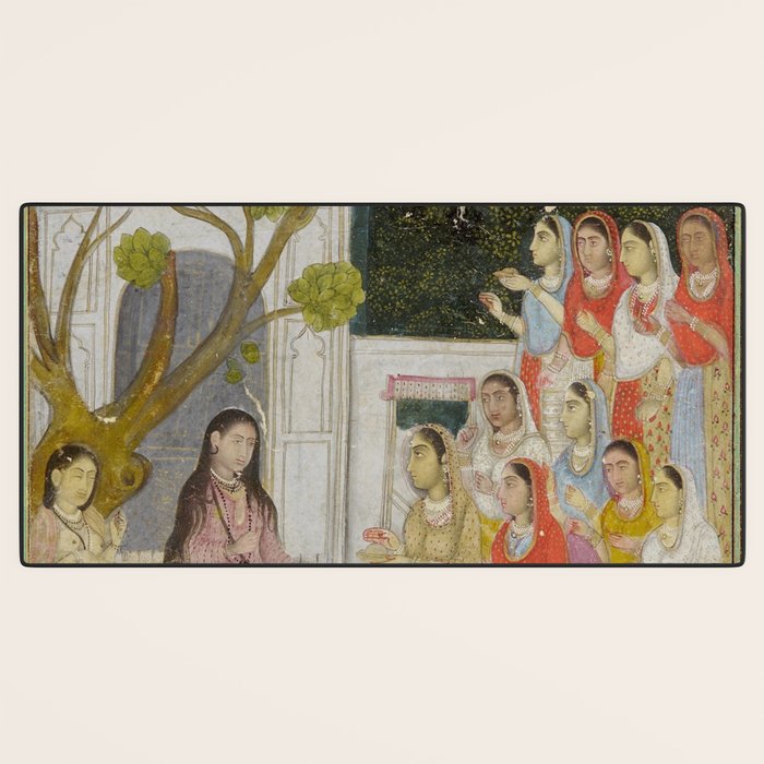 Fortune Teller Indian Painted Illustration Desk Mat Gallery Image 3