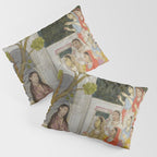 Fortune Teller Indian Painted Illustration Pillow Sham Gallery Image 3