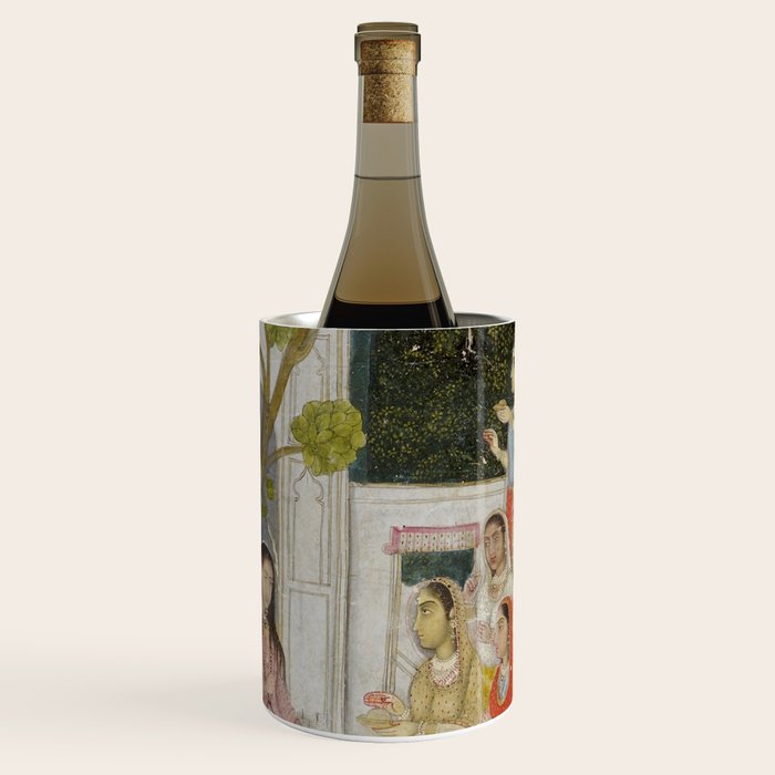 Fortune Teller Indian Painted Illustration Wine Chiller Gallery Image 1