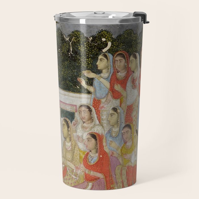 Fortune Teller Indian Painted Illustration Travel Mug Gallery Image 2