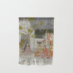 Fortune Teller Indian Painted Illustration Wall Hanging Gallery Image 1