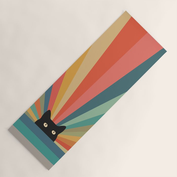 Cat Landscape 165C Yoga Mat Gallery Image 1