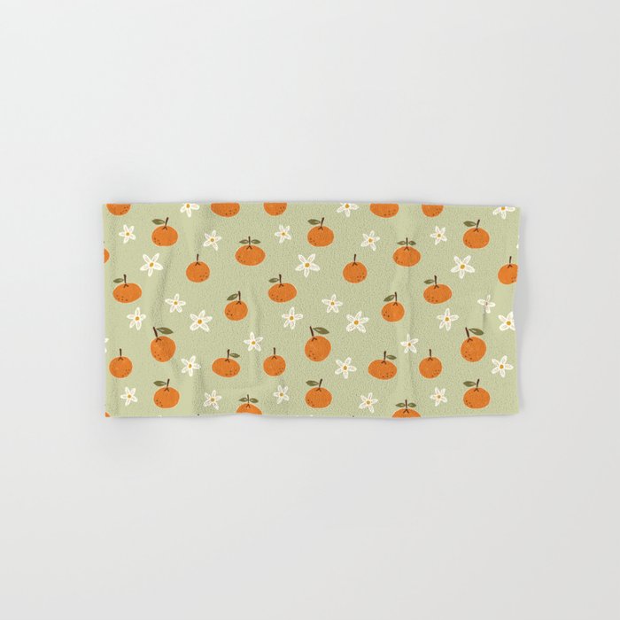 Little Orange Blossoms Bath Towel Gallery Image 1