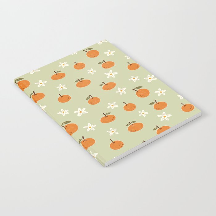 Little Orange Blossoms Notebook