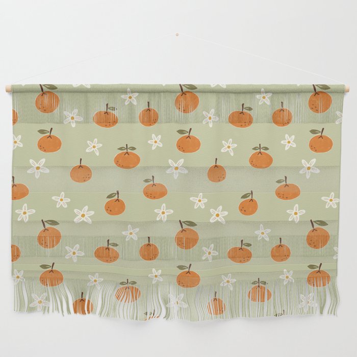 Little Orange Blossoms Wall Hanging Gallery Image 1
