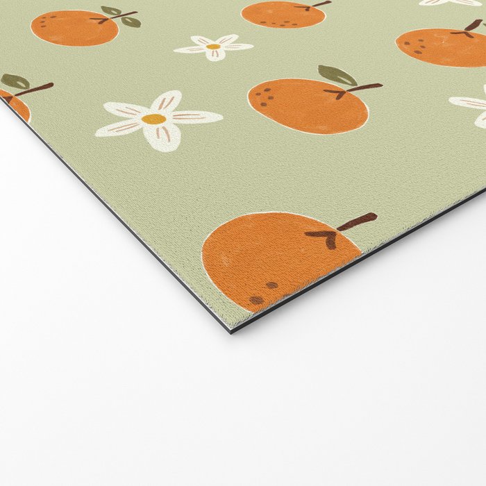 Little Orange Blossoms Welcome Mat Gallery Image 2