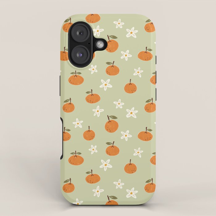 Little Orange Blossoms iPhone Case Gallery Image 1