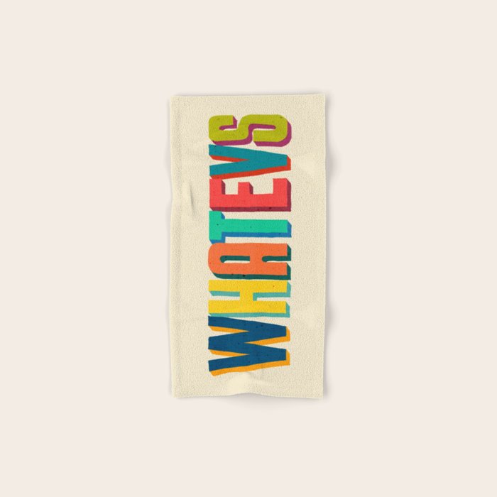 Whatevs Bath Towel Gallery Image 1