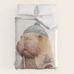 Tattooed Walrus Duvet Cover Gallery Image 6