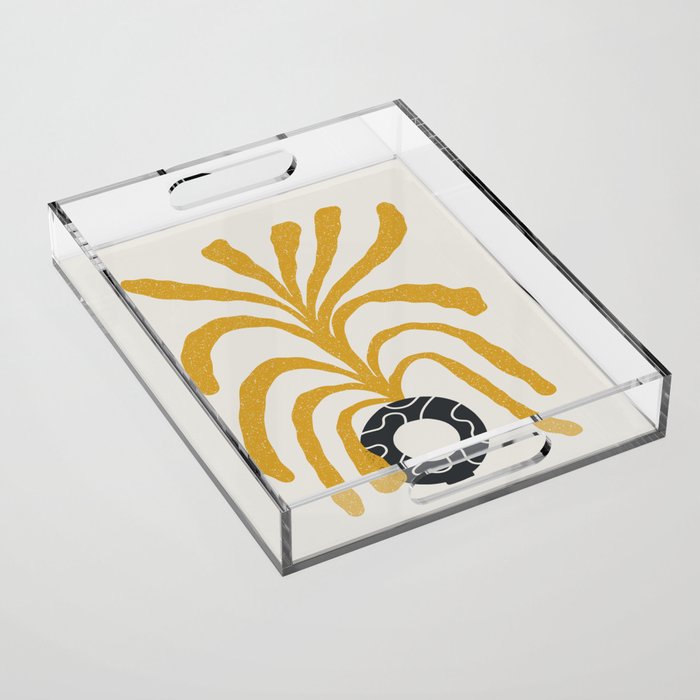 Modern Vase #5 Acrylic Tray Gallery Image 1
