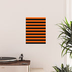 Black & Orange Stripes Poster Gallery Image 2