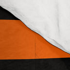 Black & Orange Stripes Comforter Gallery Image 4