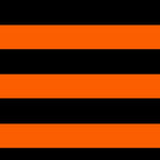 Black & Orange Stripes Coffee Mug Gallery Image 2