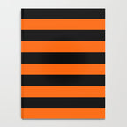 Black & Orange Stripes Notebook Gallery Image 4