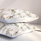 Fall Winter Woodland Deer Animals Pillow Sham Gallery Image 3