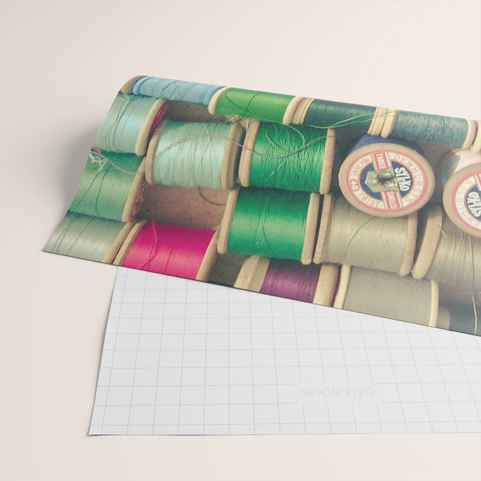 Cotton Reels Wrapping Paper Gallery Image 2