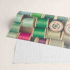 Cotton Reels Wrapping Paper Gallery Image 2