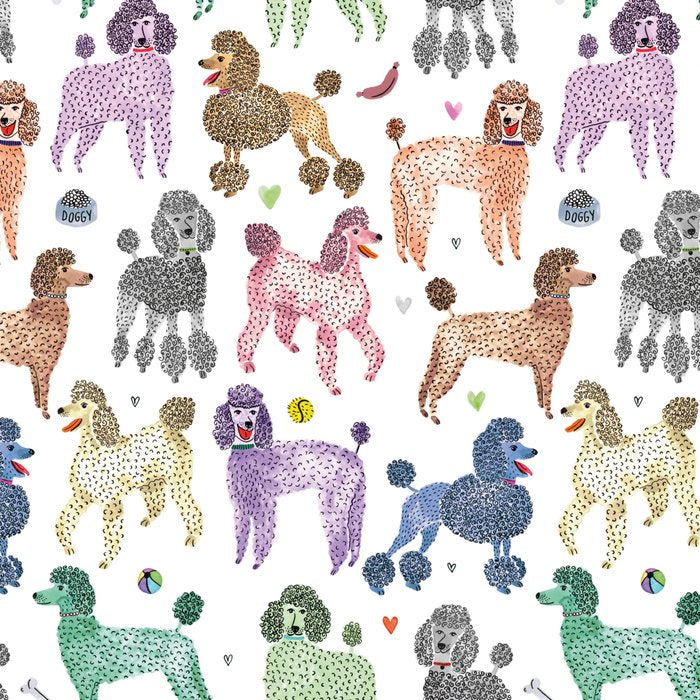 Poodles by Veronique de Jong Coffee Mug Gallery Image 2