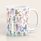 Poodles by Veronique de Jong Coffee Mug Gallery Image 1