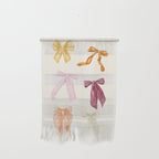 Pastel Watercolor Bow Ties Wall Hanging Gallery Image 1