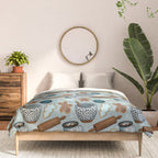 Christmas Baking, Christmas Cookies, Sugar Cookies, Gingerbread Man Comforter Gallery Image 3