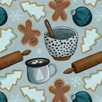 Christmas Baking, Christmas Cookies, Sugar Cookies, Gingerbread Man Coffee Mug Gallery Image 2