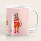 Christmas Chicken - illustration Coffee Mug Gallery Image 1