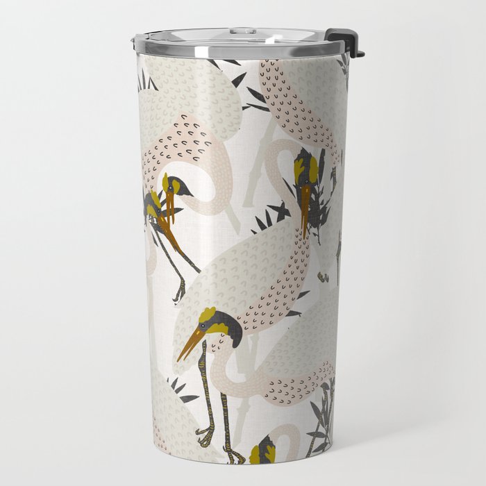 HERON WHITE Travel Mug Gallery Image 2