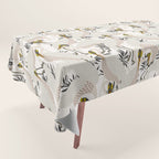 HERON WHITE Tablecloth Gallery Image 1