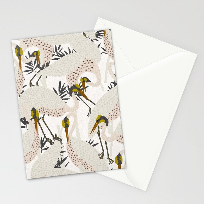 HERON WHITE Stationery Card Gallery Image 2