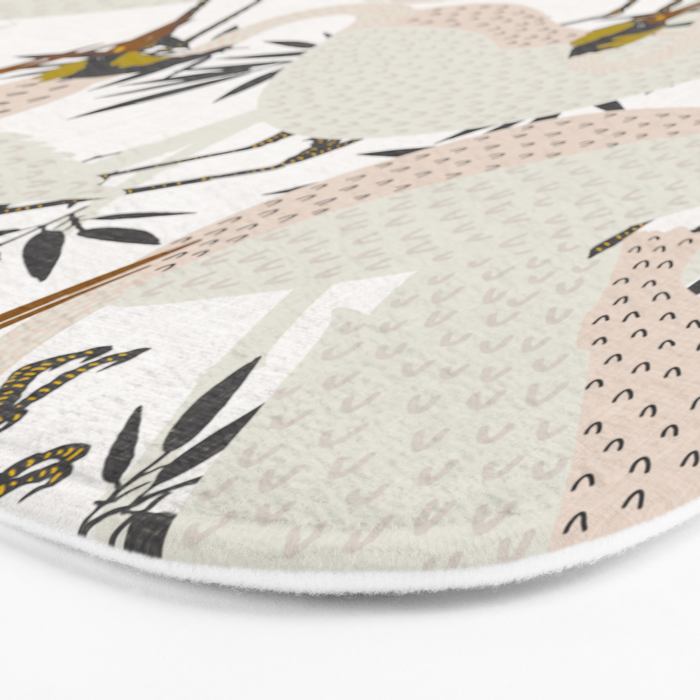 HERON WHITE Bath Mat Gallery Image 3