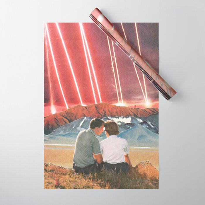 Lazers Wrapping Paper Gallery Image 1