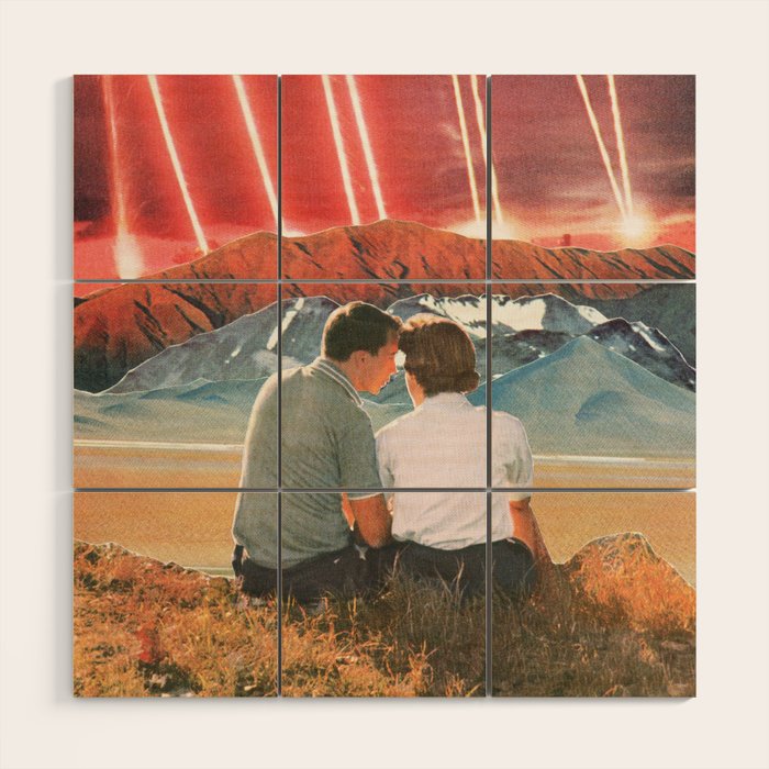 Lazers Wood Wall Art Gallery Image 1