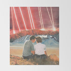 Lazers Throw Blanket Gallery Image 2