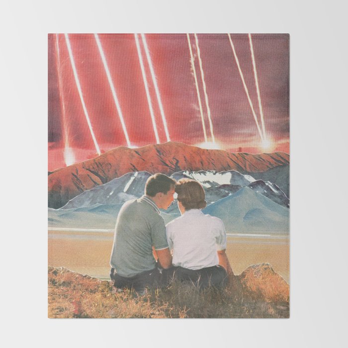 Lazers Throw Blanket Gallery Image 2