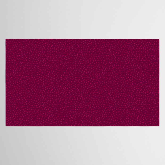 Raspberry Paint Drops Tablecloth Gallery Image 2