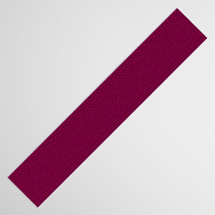 Raspberry Paint Drops Table Runner Gallery Image 3