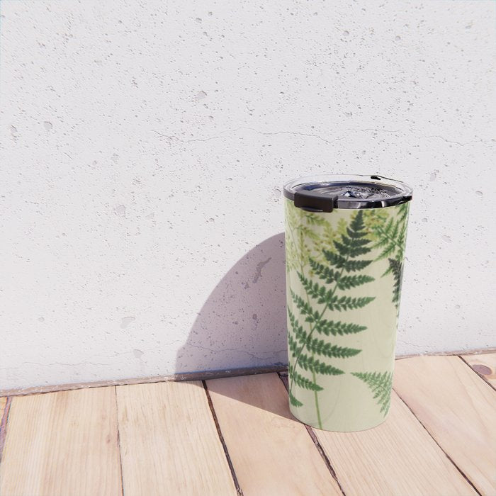 Botanical Ferns Travel Mug Gallery Image 4