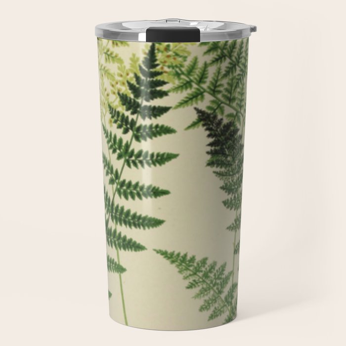Botanical Ferns Travel Mug Gallery Image 1